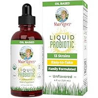 MaryRuth Organics FLÜSSIGES PROBIOTIKA (pflanzlichen) USDA Certified Organic Non-GMO Vegan RAW Paleo, 4 oz Glas