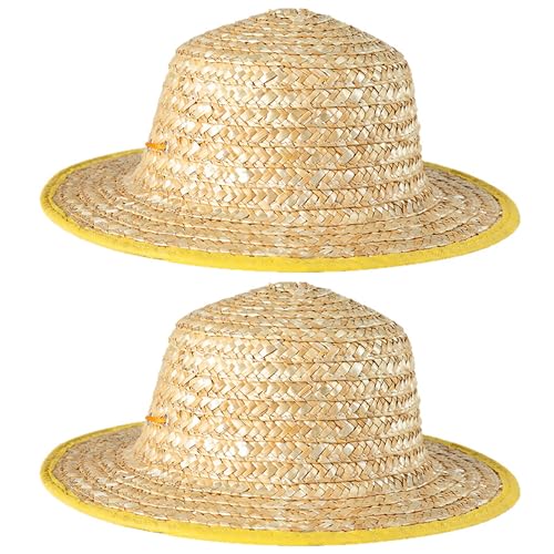 Chapeau de soleil en paille pliable et respirant avec sangle