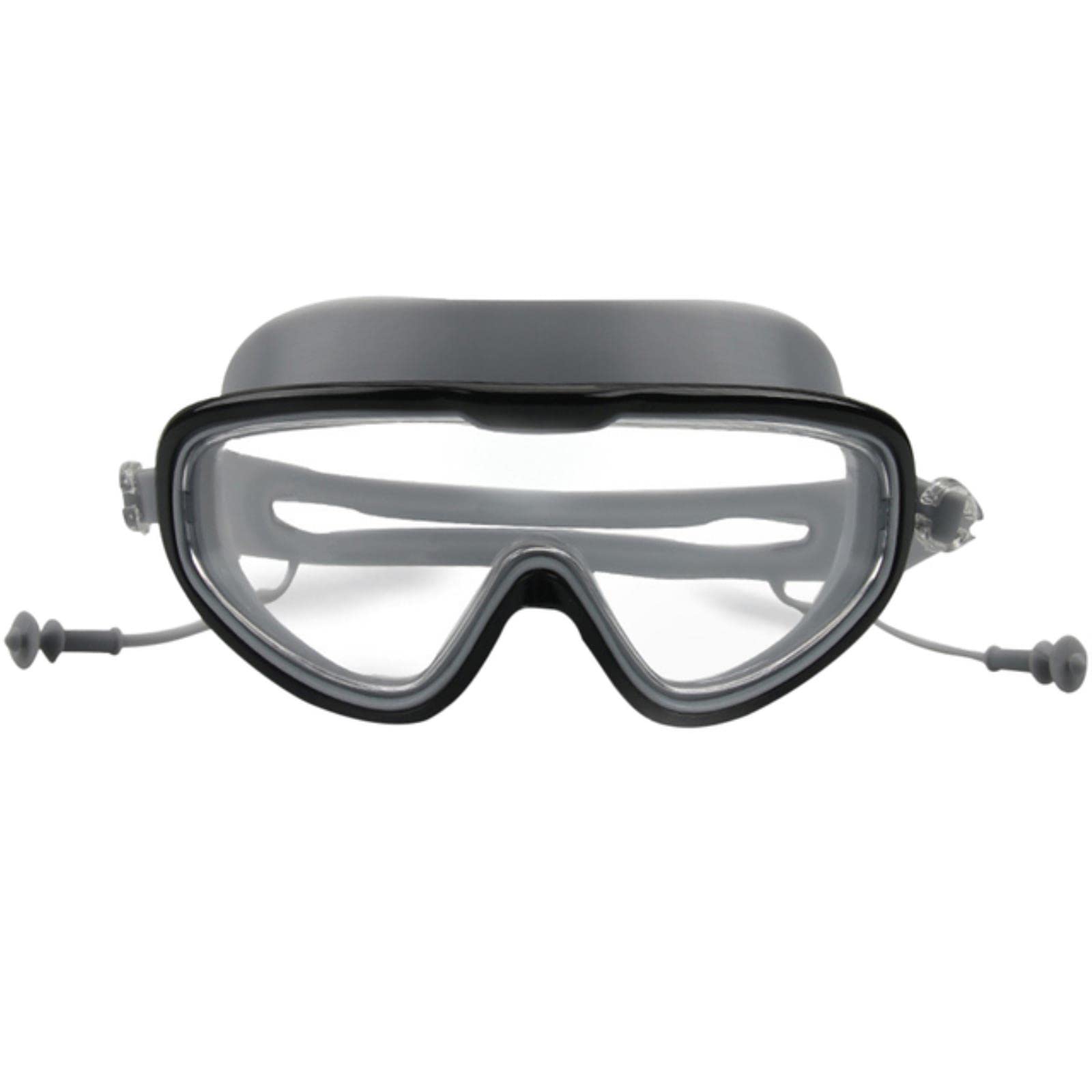 occhialini da nuoto, Occhiali da nuoto for bambini, antiappannamento, protezione UV, con tappi for le orecchie, for e adulti