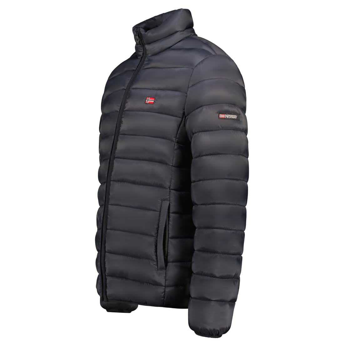 Geographical Norway Amigolor Men Basic - Giacca Uomo Pile Sottile Zip - Giacca Calda L'Autunno Inverno Primavera - Maglione Pelliccia Maniche Lunghe - Morbido Comfort All'Aperto
