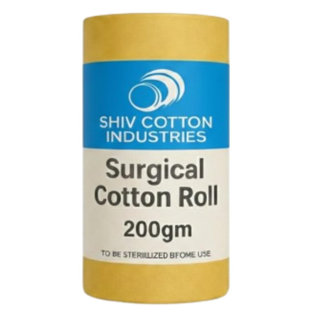 Surgical Cotton Roll, 200gm, Medical-Grade, Absorbent, Hygienic, Multipurpose for Medical Use, Wound Care, Baby Care, Beauty Salons (RR200GM23)-picture-20