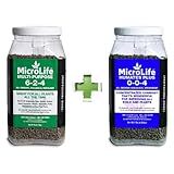 MicroLife Organic Biological Fertilizer Bundle - Multi-Purpose 6-2-4 (7LBS) and Humates Plus 0-0-4 (9 LBS)