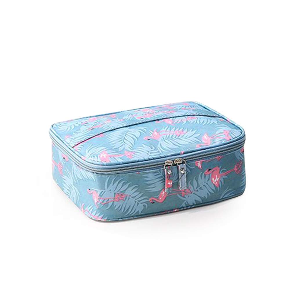 Travel Zipper Make Up Travel Organizer Toiletry Kit Bag Pouch for Brush Make up Holder Fashion Portable Women's (Multicolor)