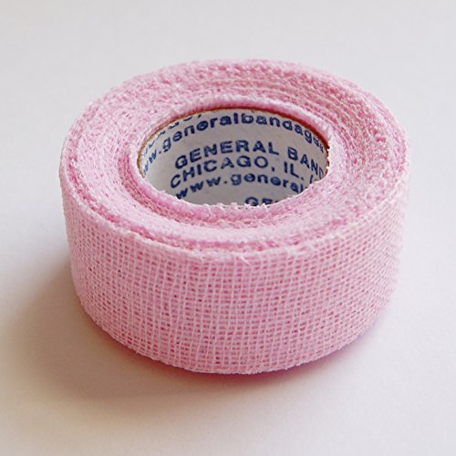 Guard-Tex Pink ¾" Athletic Tape – Gymnastics – Self-Adhesive Breathable Gauze – Flexible, Sweatproof Non-Slip Grip - 1 Roll X 7 ½ Yds #TOP1