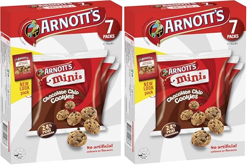 Arnott's Mini Chocolate Chip Cookies Multipack 14 pack