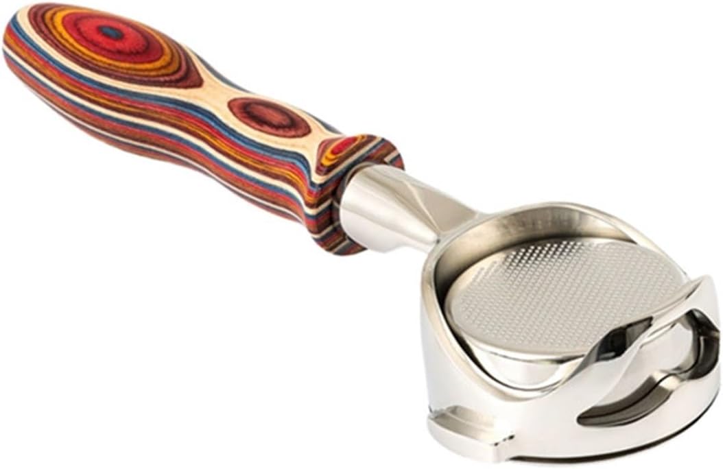 Bottomless Portafilter 58Mm，Compatible For GAGGIA，BABY/CLASSIC/DELUXE Coffee Machine Espresso Color Wood