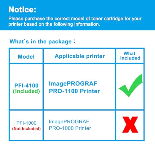 PFI-4100 Chroma Optimizer encre anti-reflet pour Canon imagePROGRAF PRO-1100