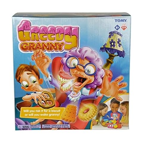 TOMY Greedy Granny Biscuit Game for Families Cover
