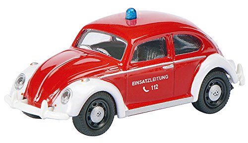 Preisvergleich Produktbild Schuco Dickie 452612500 - Volkswagen Käfer Feuerwehr, 1:87
