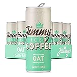 Jimmy's Iced Coffee Oat SlimCan 12x250ml Multipack - Dairy Free Vegan Iced Latte Coffee Case