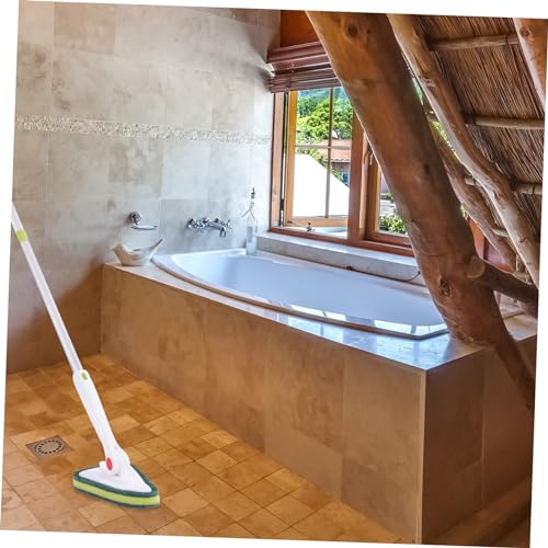 GRIRIW 2pcs Tile and Brush Head Universal Bathroom Absorbent Sponge for Floors Showers Tiles Kitchens