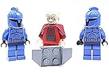kanzler palpatine lego Die beiden Senate Commando Figuren haben einen hautfarbenen Kopf ohne Gesicht !