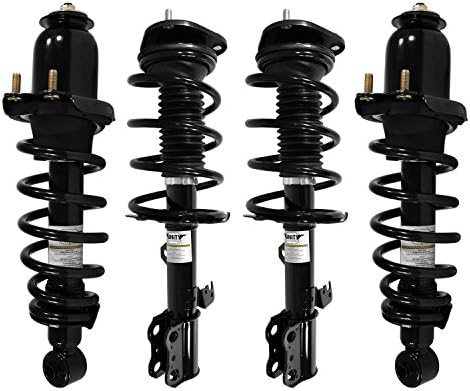 Unity 4-11801-15801-001 Front and Rear 4 Wheel Complete Strut Assembly Kit
