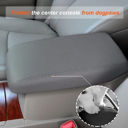 Miniatura 2 de DEYTOP Cubierta de consola central para Toyota Highlander 2008-2013 Funda para reposabrazos de automóvil para Toyota Highlander 2013, accesorio