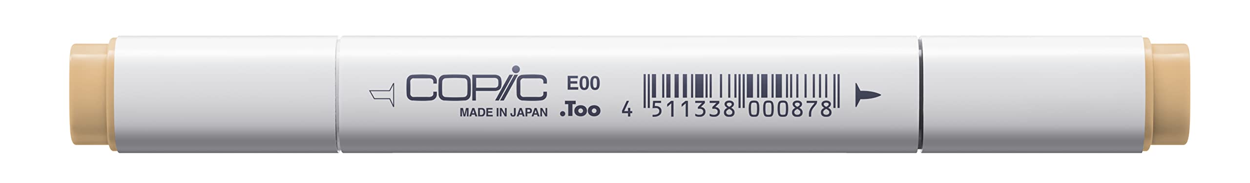 Copic Marker with Replaceable Nib, E00-Copic, Skin White/Cotton Pearl E00 Cotton Pearl 1 count (Pack of 1)
