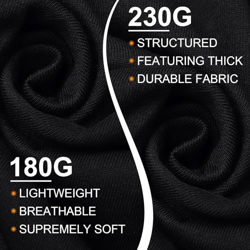 Image of KEEPSHOWING Mens Oversized T-Shirts, Cotton Loose Fit Crewneck Short Sleeve Casual Tees Workout Gym Basic Tops