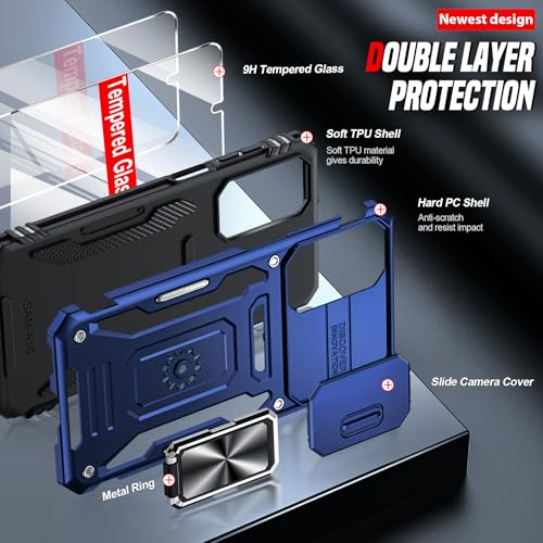 Coque Samsung A16 5G robuste et résistante aux chocs avec protège-objectif - 4