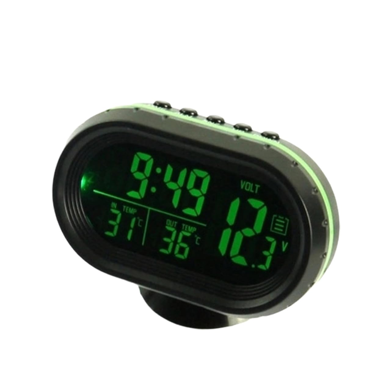 Reloj Automático 2 Piezas Reloj Del Tablero Del Coche Reloj Digital De Coche Gran Reloj Digital Reloj De Bateria Reloj De Mesa Antiguo Reloj Del Coche Luminoso Reloj Electronico