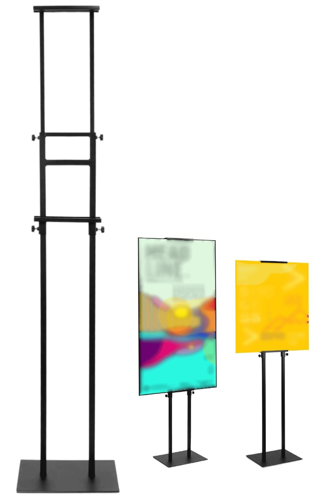Soporte Para Carteles De Doble Cara, Ajustable Y Con Base Reforzada | Soporte de pie para carteles, ideal para letreros, menús, pósteres y paneles de espuma(6pcs)
