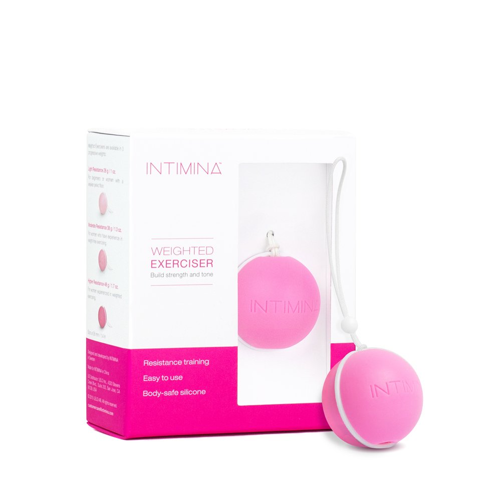INTIMINA Laselle Exerciser 38g – Mittelschwere Kegel-Kugel zur Stärkung des Beckenbodens – System der Kegel-Übungen für Frauen