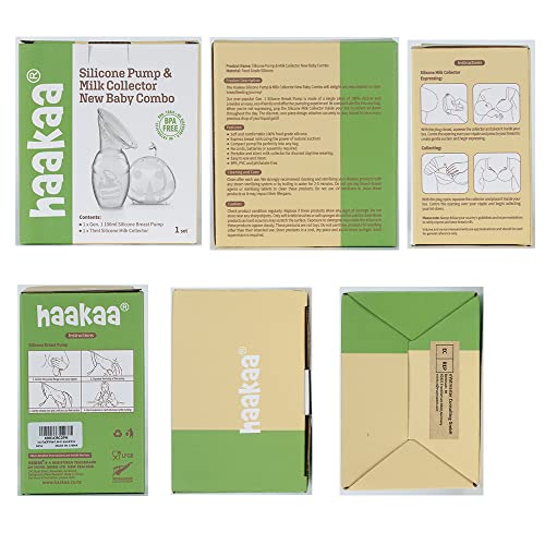 Haakaa AMZ043010 Manual Breast Pump For Breastfeeding 4Oz/100Ml And Ladybug Milk Collector 2.5Oz/75Ml Combo thumb #8