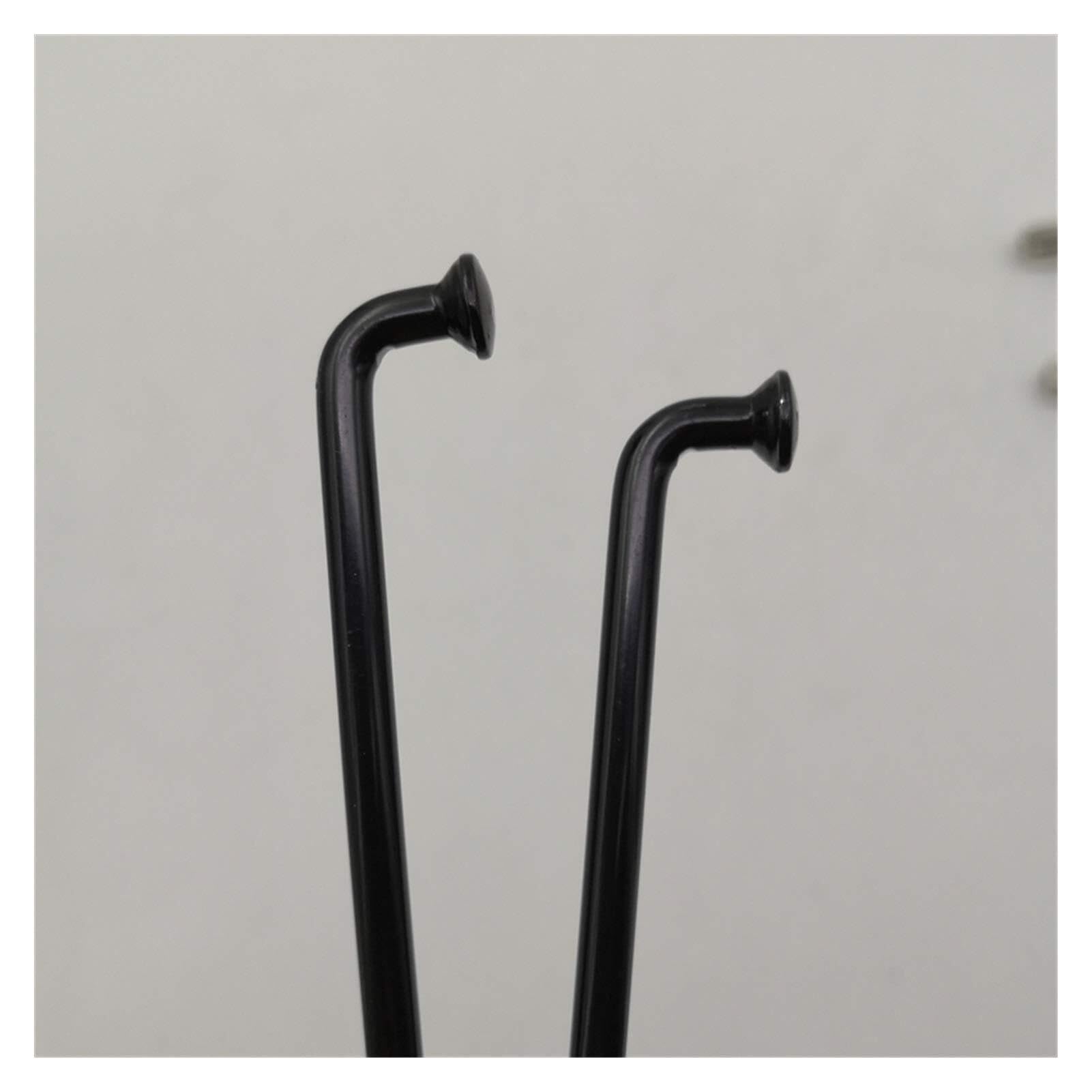 Radios para Bicicletas Radios de Calibre 8, diámetro 4,0mm, Color Negro, Material radios Motocicleta, Cuerpo Redondo Acero Inoxidable 304, Piezas Rueda Motobike, Agujas