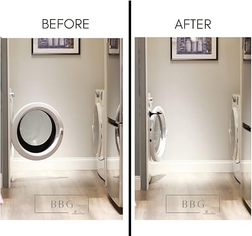 Miniatura 4 de BBG COLLECTIVE - Tope de utilería para puerta de lavadora de carga frontal para eliminar el olor de la lavadora con el accesorio de puerta de tope