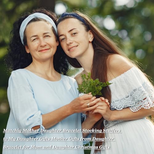 choice of all Mother Daughter Bracelet to My Daughter Gifts from Mother Stocking Stuffers Matching Bracelet for Mom and Daughter Mother Gifts from Daughter Christmas Gifts3