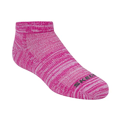 Image of Skechers Girls' 6 Pack Low Cut Socks