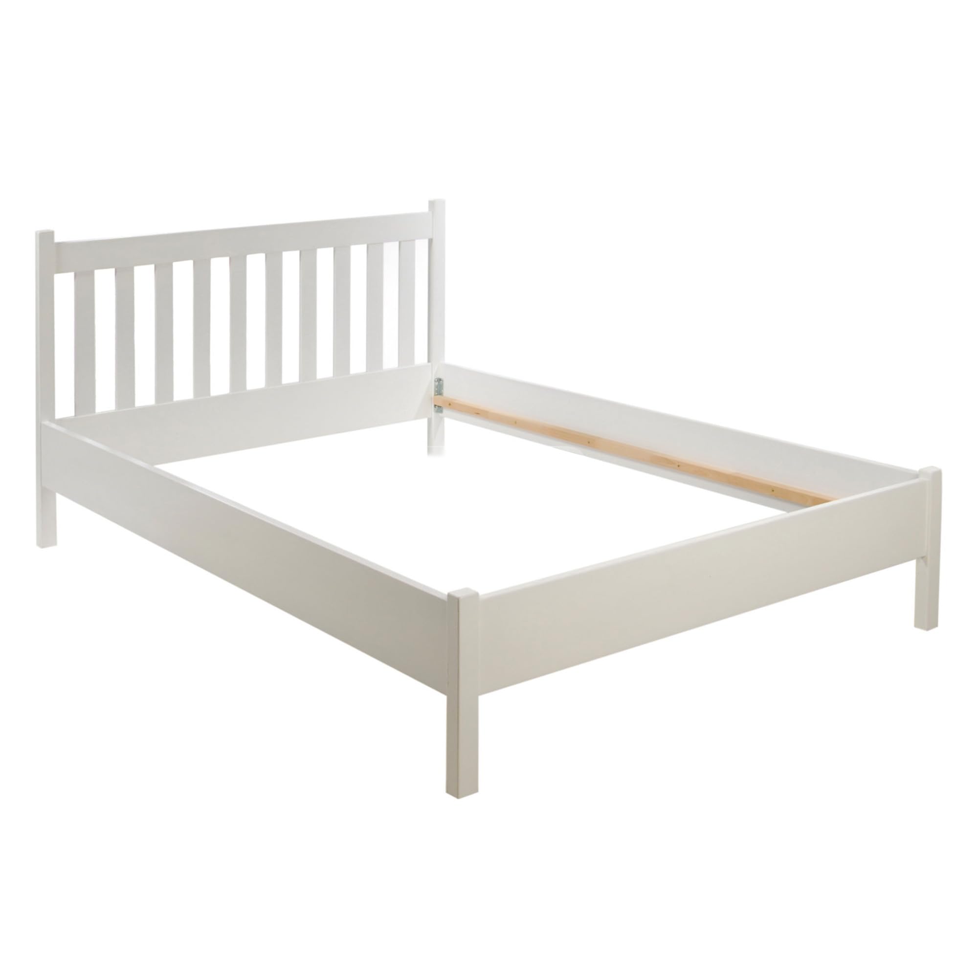 Queen Bed Frame Upholstered Platform, Bed Frame with Square Velvet Headboard, Wooden Slats Support, Non-Slip and Noise-Free, No Box Spring Needed, Easy Assembly - Light Gray