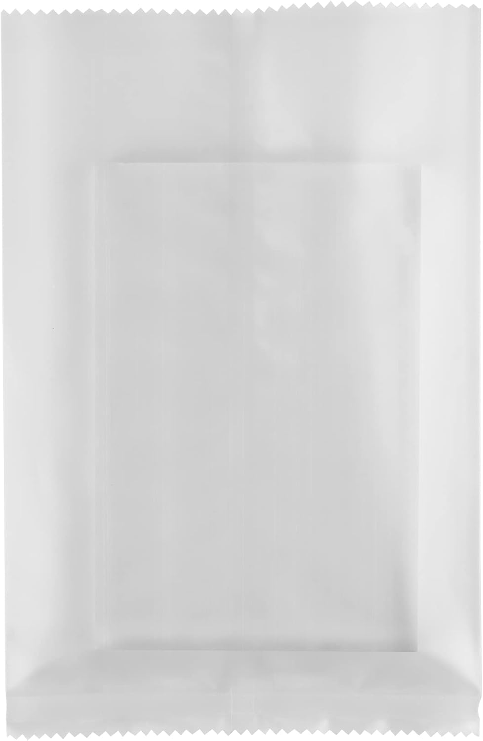 QQ Studio Pack of 100 Frosted Translucent Nougat Heat Seal Packaging Wrappers for Favor Treat, Candies, Chocolates (7.9" x 11.8")