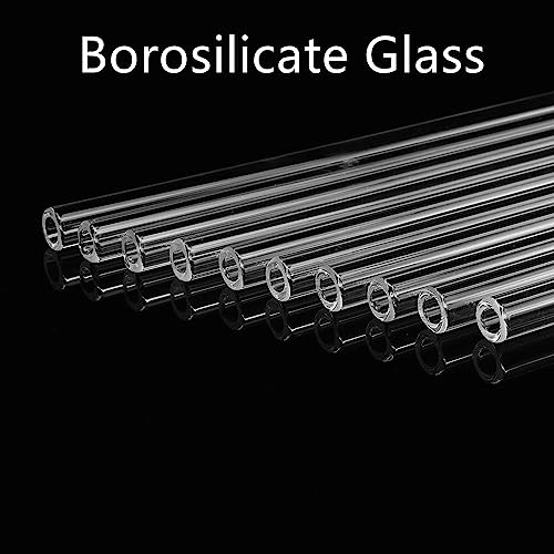 10/20 Piece 4 Inch Long Glass Tubes 10 Mm Od 2 Mm Thick Wall Tubing Borosilicate Blowing Glass Tubes (10Pcs) #TOP2