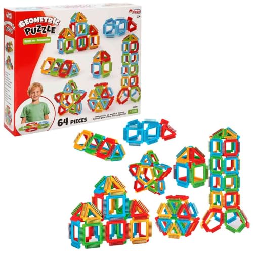 Dede Geometrik Puzzle 64 Parça