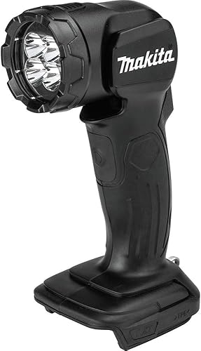 Makita DML815B 18V LXT L.E.D. linterna inalámbrica de iones de litio, solo linterna, negro