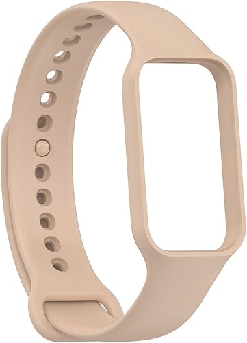 Miniatura 4 de Compatible con Redmi Band 2 correas de reloj con funda protectora, correa de repuesto de silicona deportiva ajustable para Xiaomi Redmi Band 2