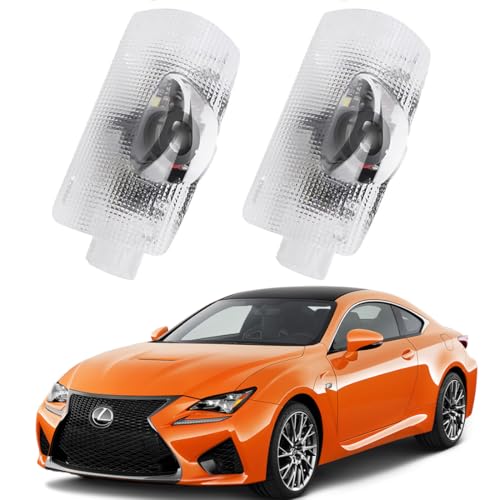 2-Pack Car LED Door Lamp Logo Projector Courtesy Welcome 3D Shado...