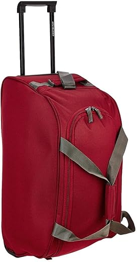 Aristocrat Polyester 63 cms Red Travel Duffle (Rookie)