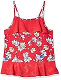  Nautica Girls\' Little Sleeveless Fashion Tank Top Shirt, Light red Florals, 6X