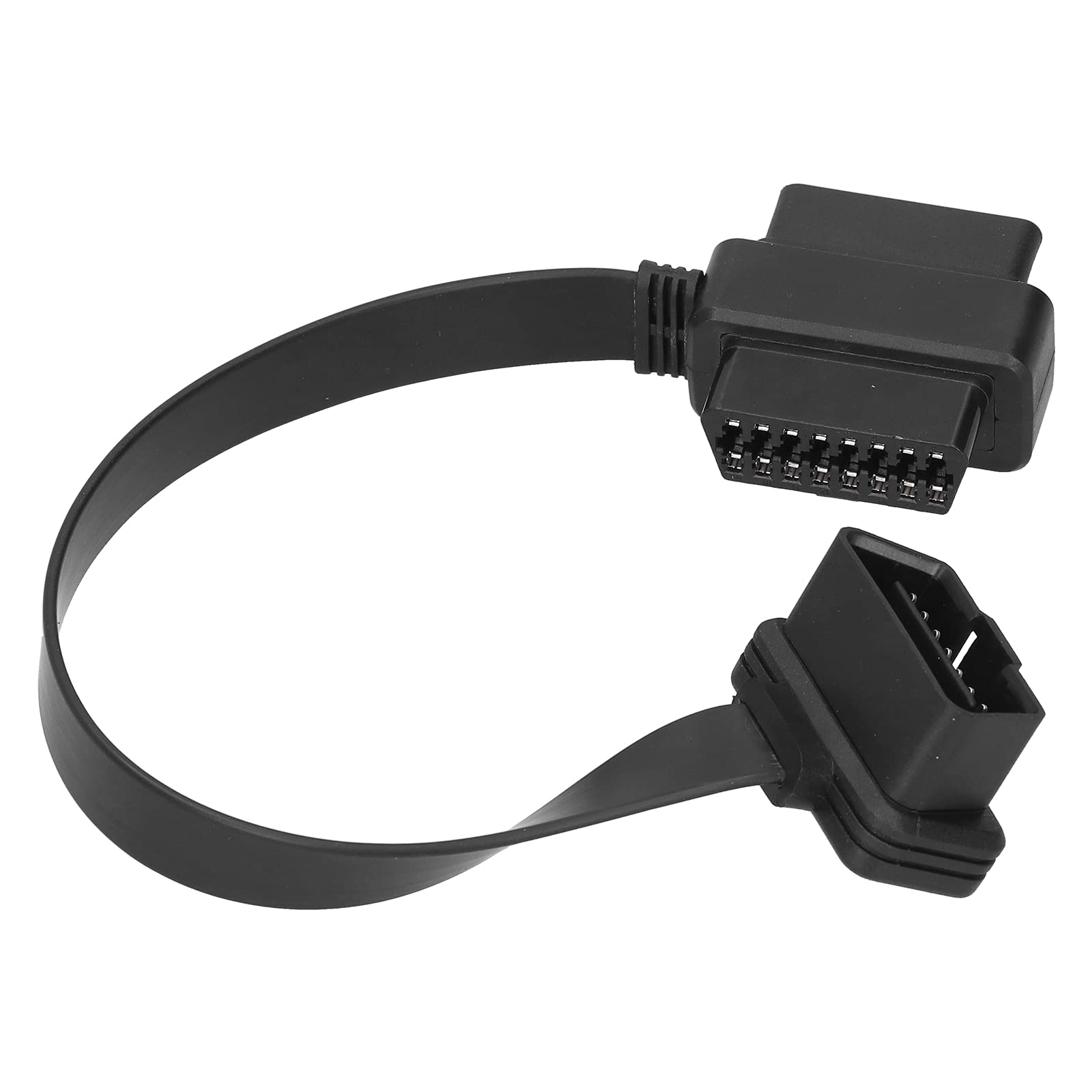 Car Diagnostic Extender Cord Adapter, 30cm/11.8in Professional OBD Extenstion Cable Durable Universal for OBD Equipment for Auto Diagnostic Tool-image-41