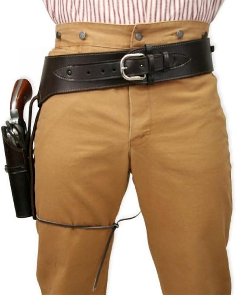 Fondina per Pistola Appesa, Fondina in Pelle retrò, Fondina Universale Regolabile, Fondina A Vapore Medievale, Fondina per Pistola da Cintura Vintage da Cowboy, per Caccia All'aperto Combat