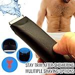 HORIZON Manscaper for Mens Hair Trimmer Best Body Men Waterproof Wet Dry Rechargeable Manscaping Groomer Below The Belt…