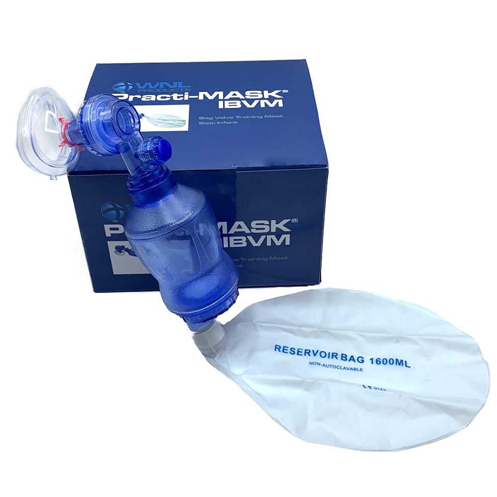 WNL BVM Combo Kit - CPR Training Masks -10
