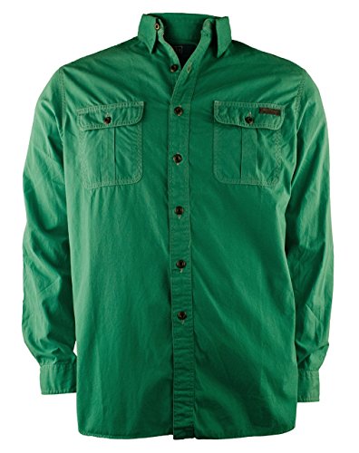 Consejos para Comprar Safari Ralph Lauren disponible en línea. 39 RALPH LAUREN Polo Hombre Overland Lona Workshirt Camisa, Verde, Pequeño