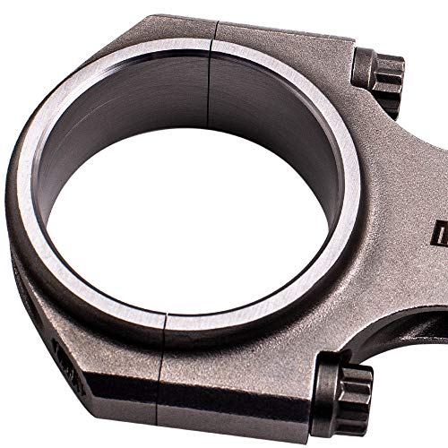 maXpeedingrods Hastes de conexão do motor para Porsche 914 2.0L 4cyl 4340 Conrod de aço forjado H-Be