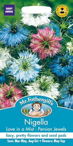 Mr. Fothergill's 24974 Nigella Persian Jewels Flower Seeds