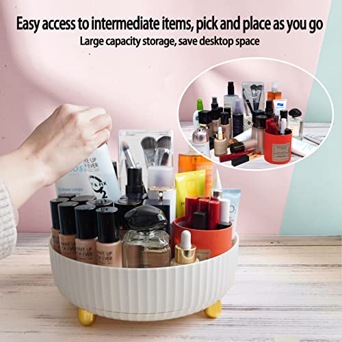 Cafiny 360 Rotating Makeup Organizer, Makeup Lazy Susan Turntable, Perfume Organizer, Cosmetic Lazy Susan, Cosmetic Display Cases, Perfume Display Stand, Skin Care Organizer, Cosmetic Storage #TOP4
