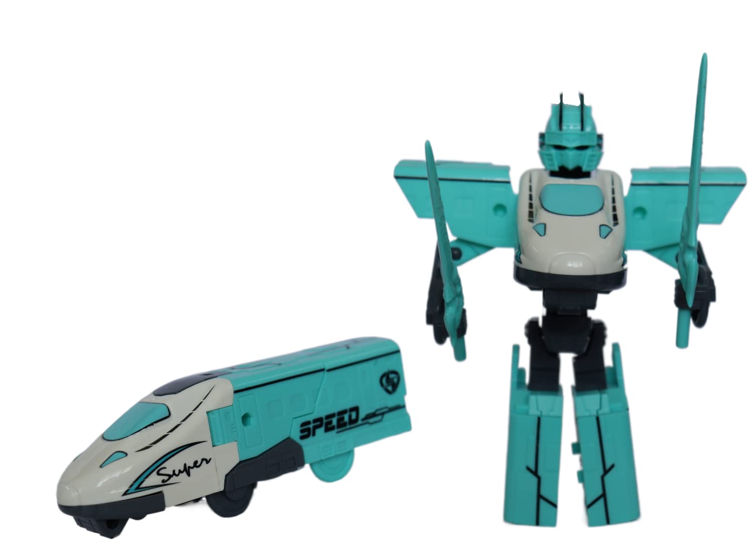 KeenKid Transforming Train to Robot | DIY & No Wheels | Deformation Toys Under 500 (Green) (B0BRDDQ55Q) Amazon Price History, Amazon Price Tracker