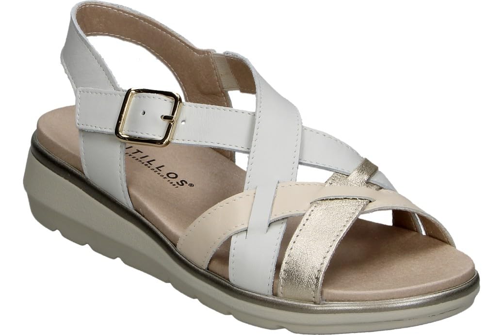 Pitillos 20312 Sandalia DE Piel CUÑA Baja Mujer