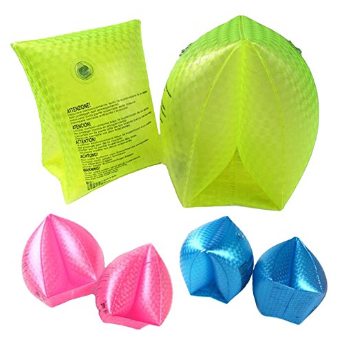 image for A&I AiLike Inflatable Swim Arm Bands Water Wings Training Aid for Chil