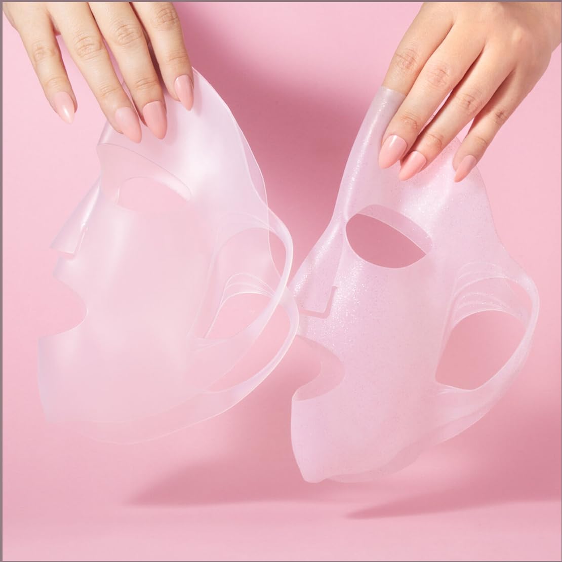 Wishful Face Mask Holder, Reusable Silicone Mask Holder, White - Image 2
